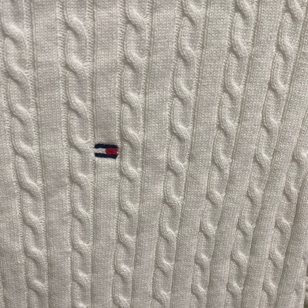 (2) Tommy Hilfiger Cable Knit Top - Picture 4 of 6